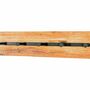 Coat rack oak wood metal black 0