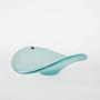 Crystal plate Blue 1960s 3
