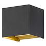 Thore LED-Wandleuchte Eisen 2-flammig 1
