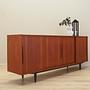 Teak sideboard brown 1970s 5