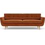 Vera Sofa 3-Sitzer Moss Rust 0