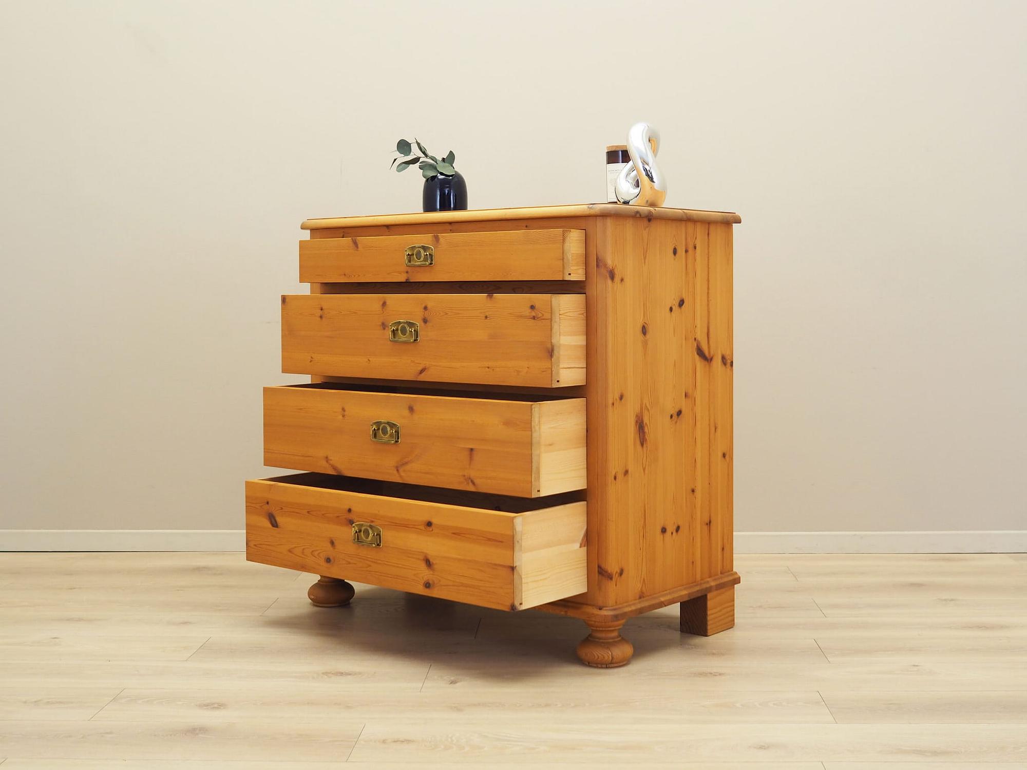 Chest of drawers Pine wood 2000s 3
