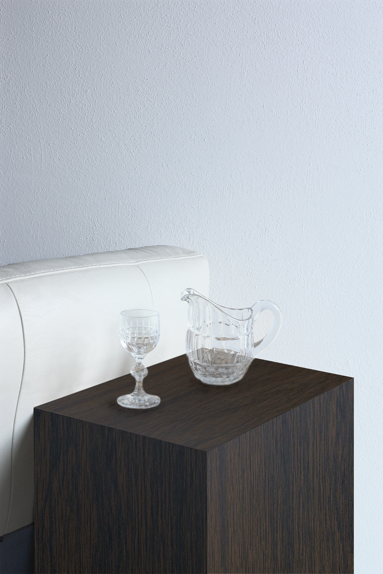 Side table Wengé wood Brown 3