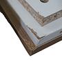 Milan TV Stand Walnut Brown Cream 8