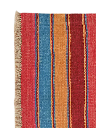 Kilim Gashgai Teppich Mehrfarbig 1