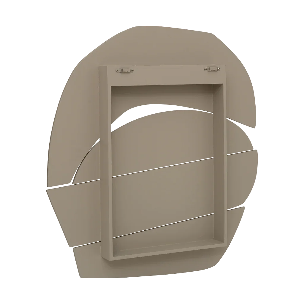 Holzblock Wanddeko Nebel 1