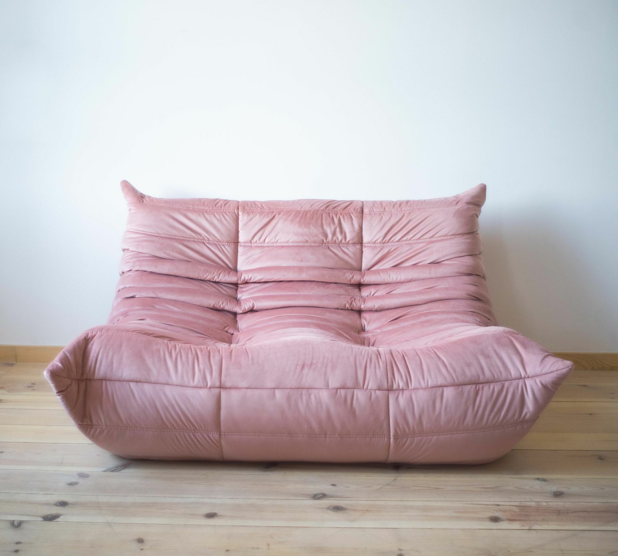 Togo Lounge Set 5-piece Velvet Pearl Pink 2