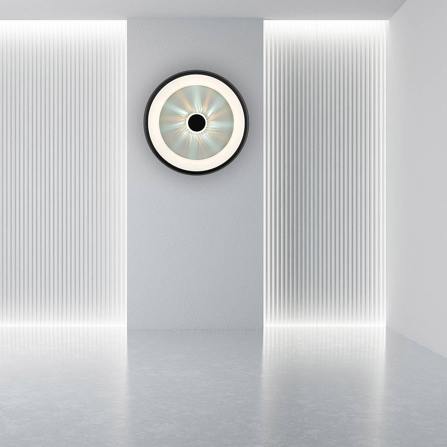 Vertigo Typ B LED-Deckenleuchte Eisen Schwarz 3