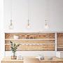 Pendelleuchte Grazioglass Gold 2