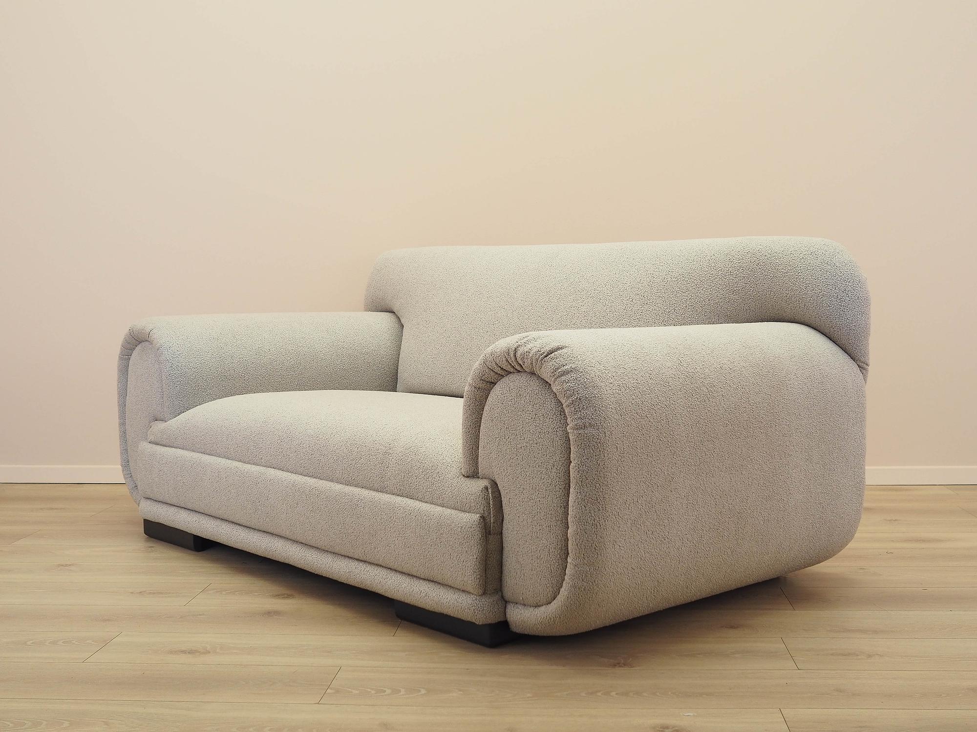 Sofa Zweisitzer Beige 1970er Jahre 2