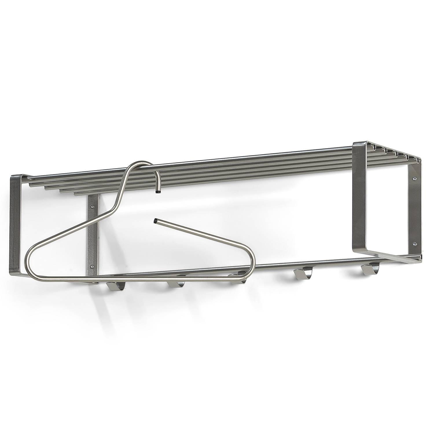 Wandgarderobe Welbeck 70 cm Nickel Silber 0