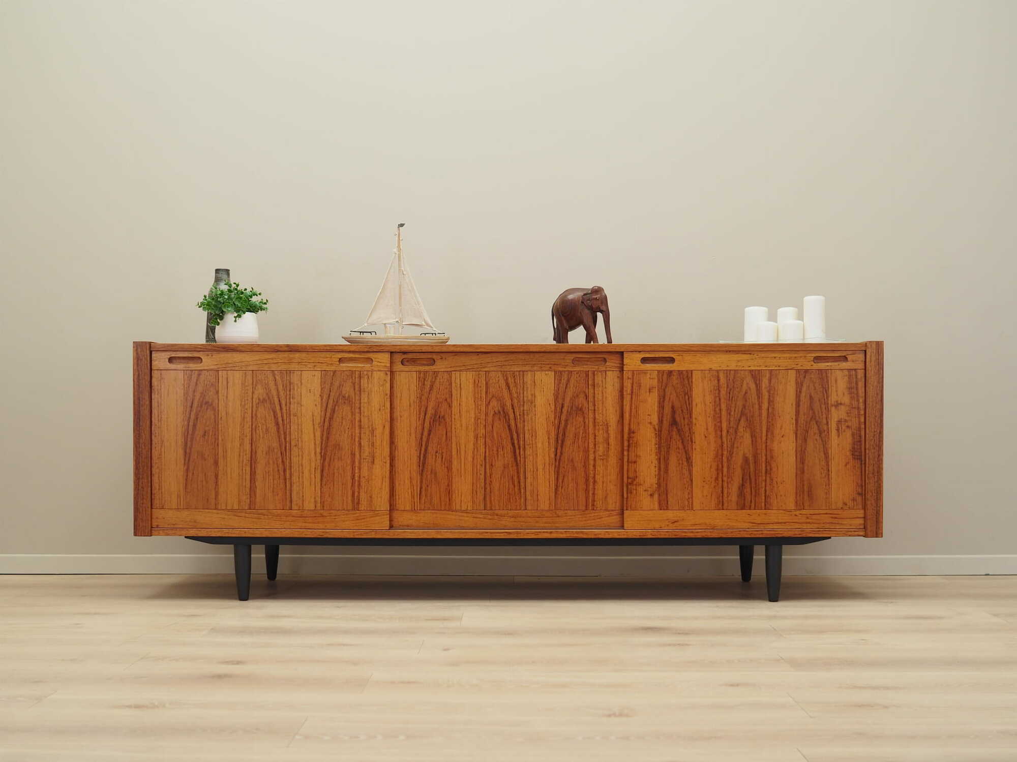 Sideboard Rosenholz Braun 1970er Jahre  1