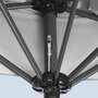 Sonnenschirm Aluminium Grau 5