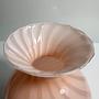 Vintage Vase Muranoglas Rosa 1950er Jahre 4