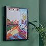 Bon Profit Art Print Multicolored 1