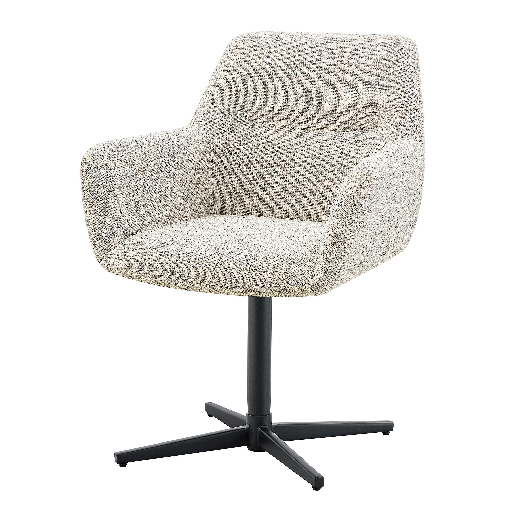 MEPIC Armlehnenstuhl Drehbar 2er-Set Beige 2