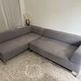 Modulares Ecksofa Textil Grau 1