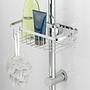 Shower shelf Floresta Stainless steel ABS Silver 2