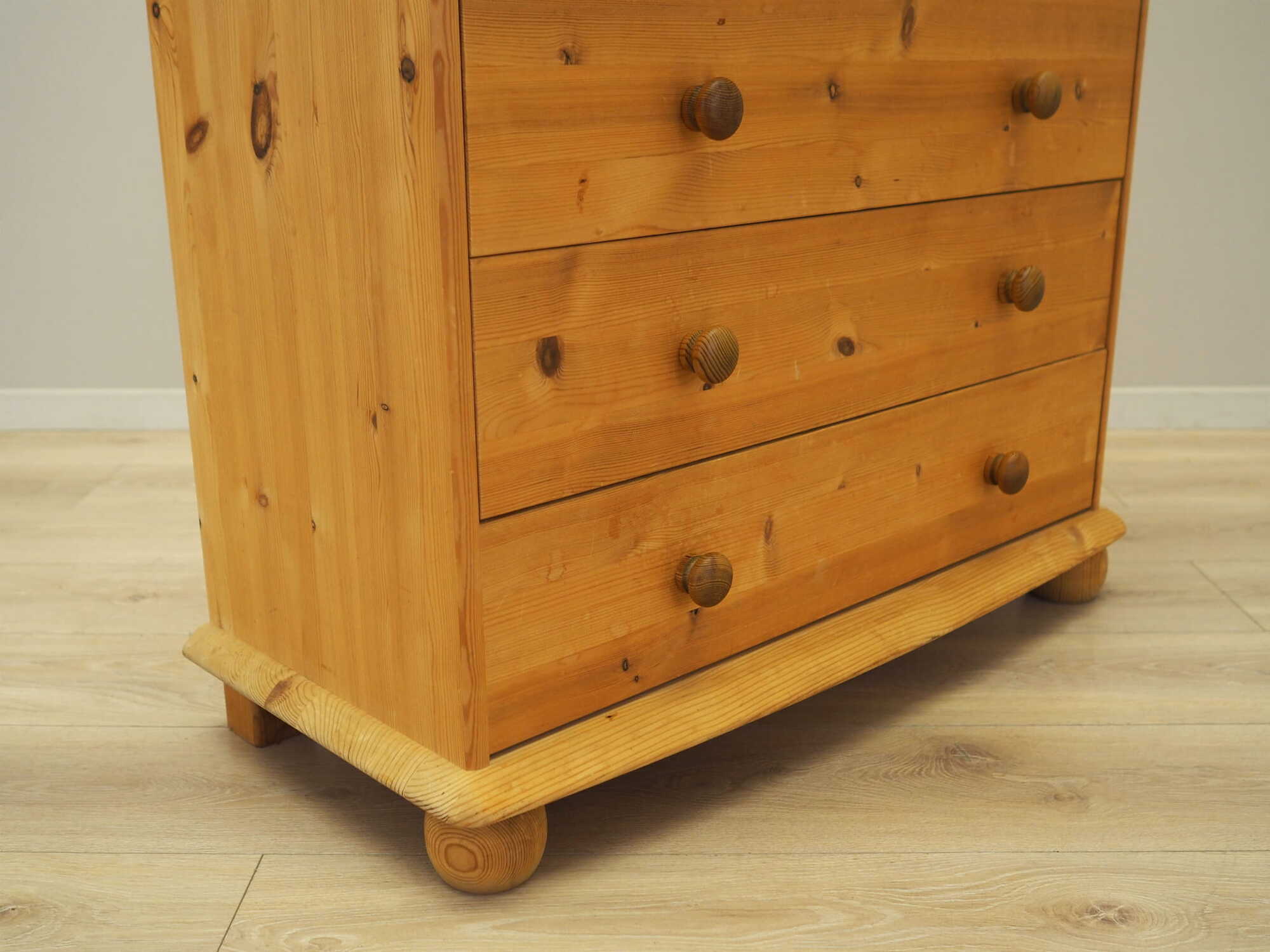 Chest of drawers Pine wood Brown 8