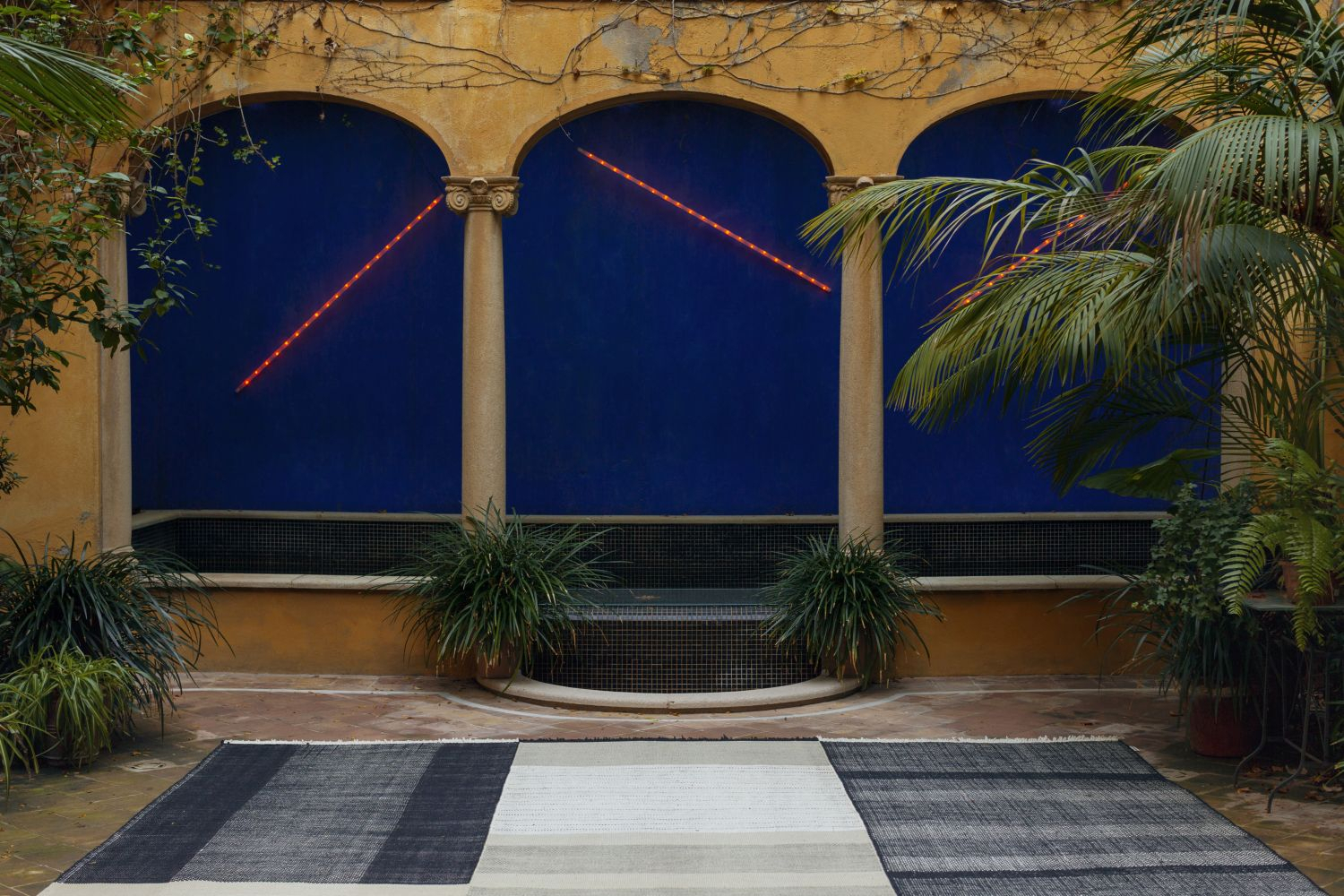 Tres Teppich Outdoor Schwarz 6