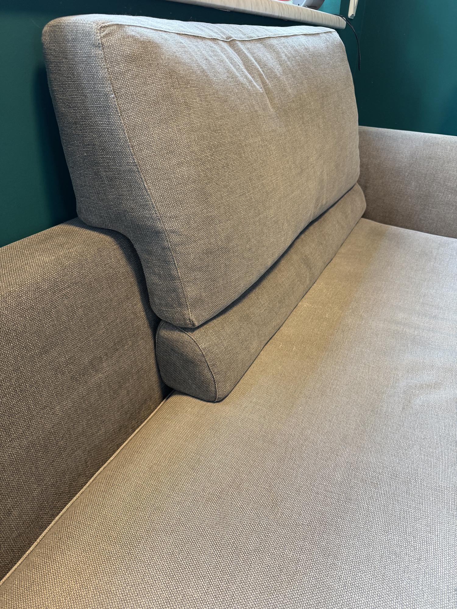 Frigerio armchairs and sofas with ottoman Grey 9