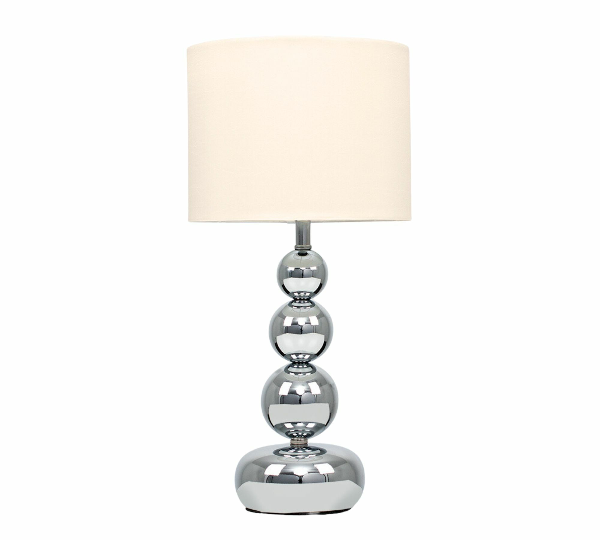 Tischlampe Metall Silber 1