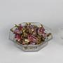 5x Vintage Art Deco Revival Schale Bleikristall 1960er Jahre 9