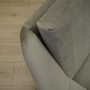 Sofa 3-seater textile gray 1980s 6