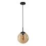 Punch pendant lamp steel colored glass 1-bulb 3