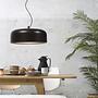 Pendant lamp 1-bulb iron black 1