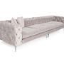 Como Sofa 4-Seater Light Grey 2