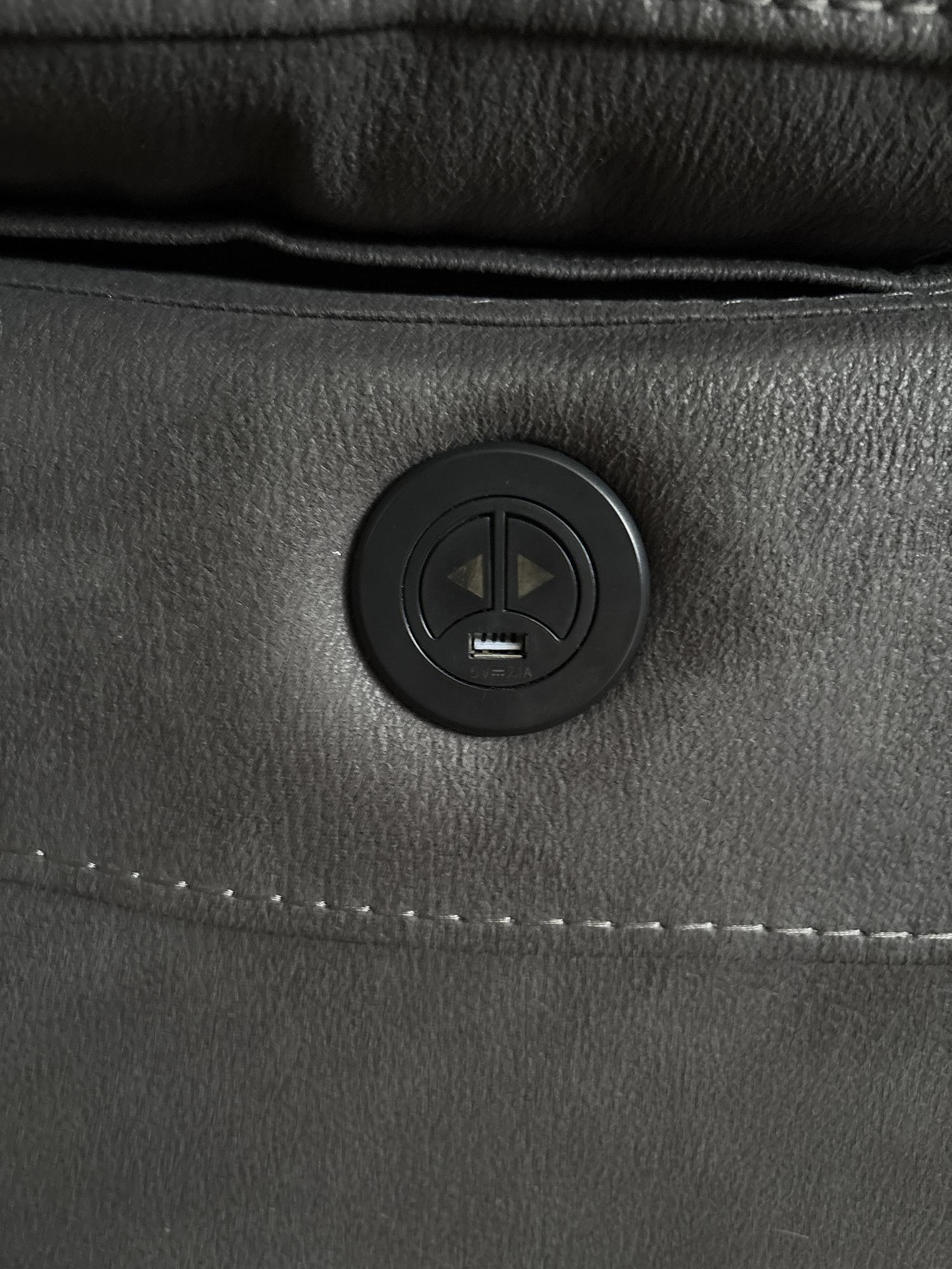 Sessel Relaxfunktion Grau 8