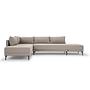 Vivica Schlafsofa Récamiere Links Agnes Brown 0