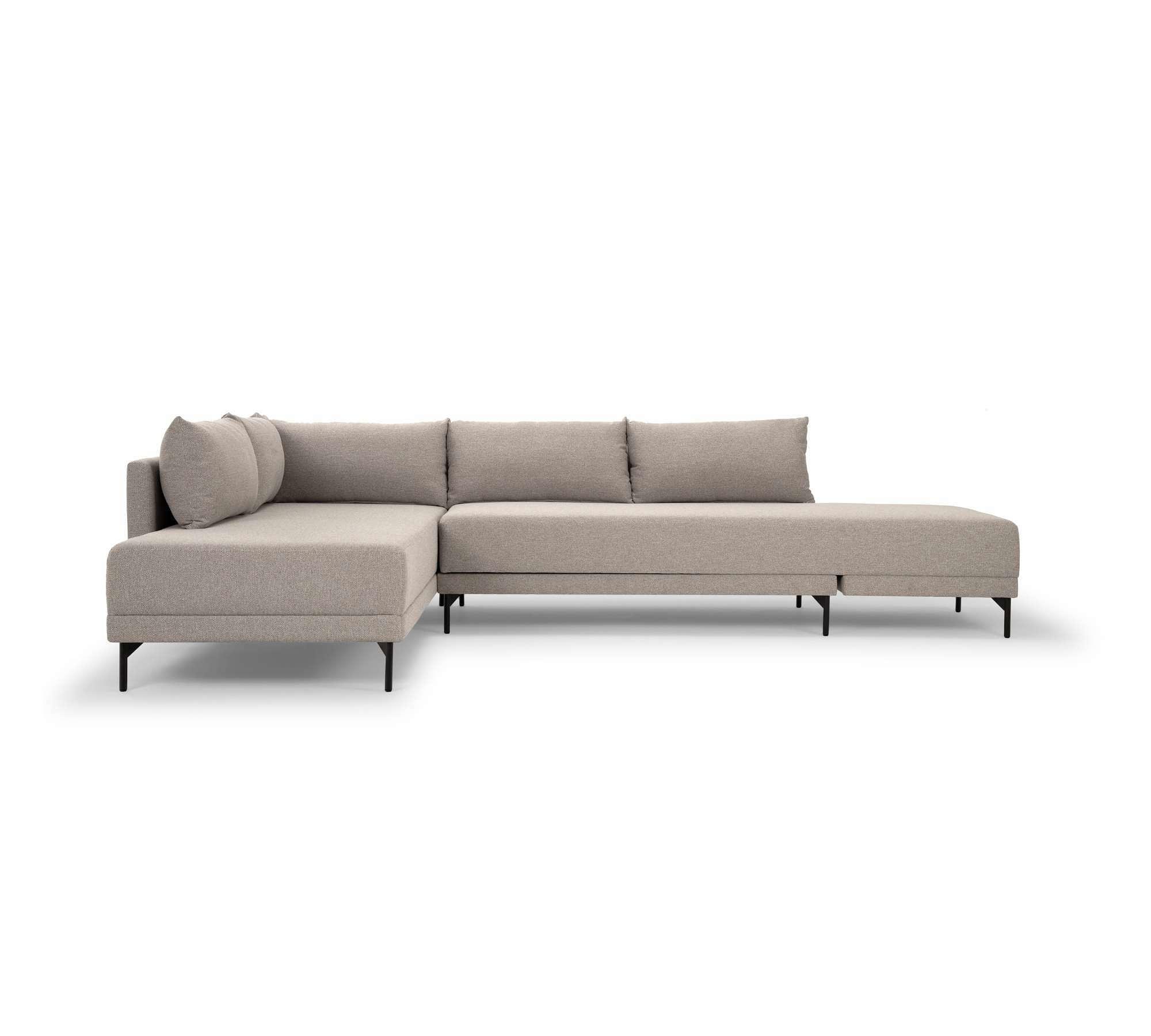 Vivica Schlafsofa Récamiere Links Agnes Brown 0