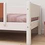 Tagesbett mit Sicherheitsgitter Holz Weiß 2