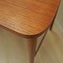 Teak desk Brown 1960s 10
