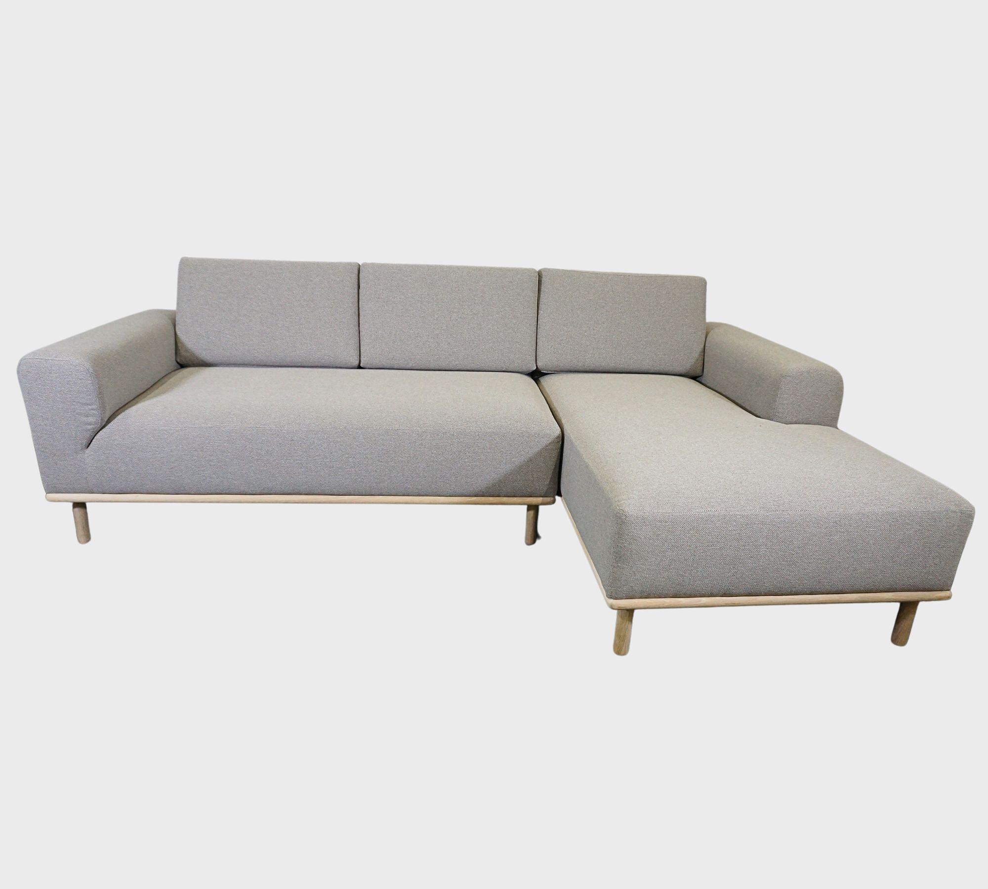 Vilmar Sofa mit Récamiere Rechts Agnes Brown 6