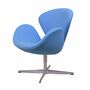 Swan Chair Arne Jacobsen Textil Blau 0