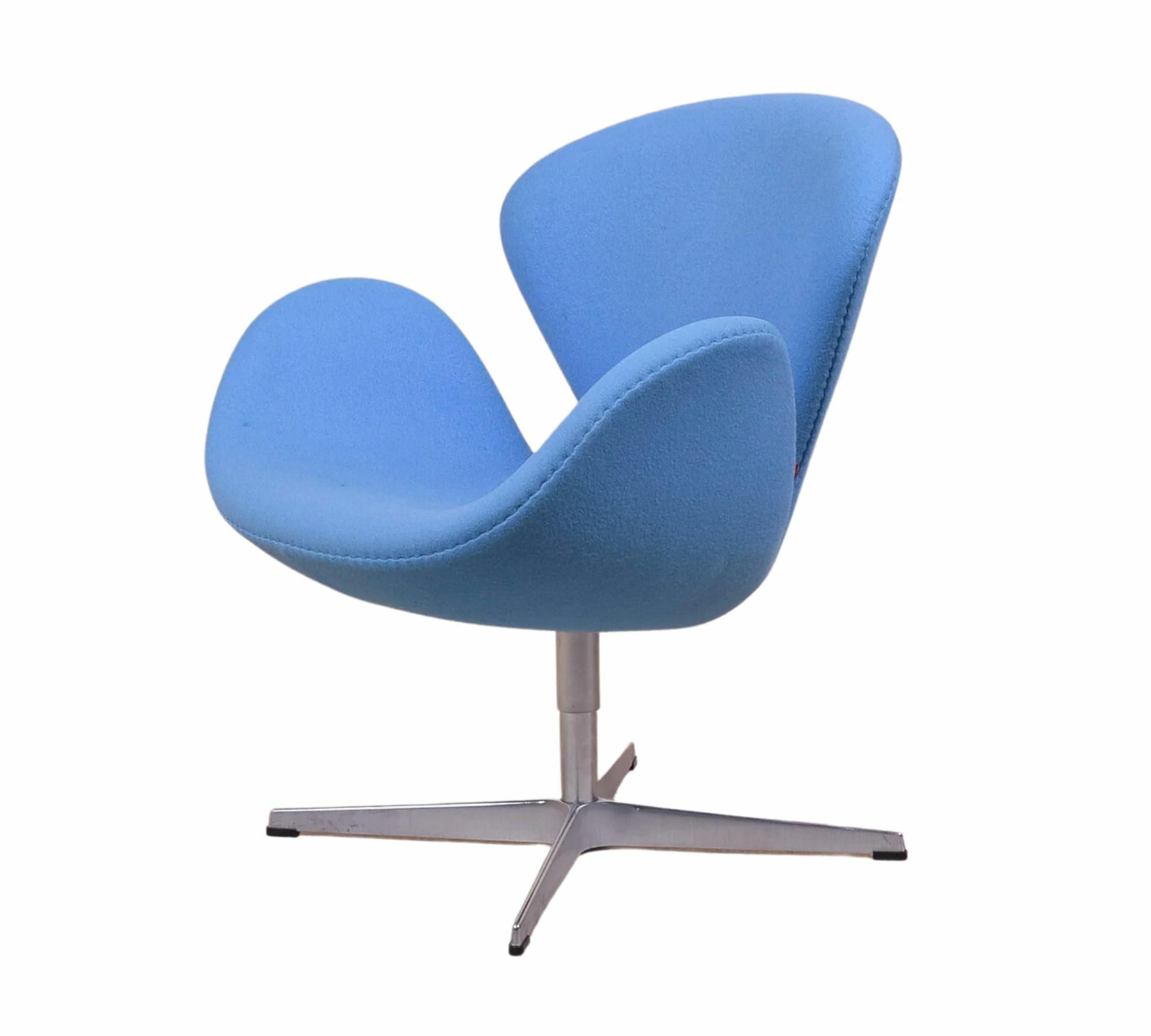 Swan Chair Arne Jacobsen Textil Blau 0