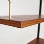 Teak shelf brown 1960s 8