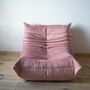Togo Lounge Set 5-piece Velvet Pearl Pink 3