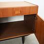 Vintage Schrank Teakholz Braun 1970er Jahre 11