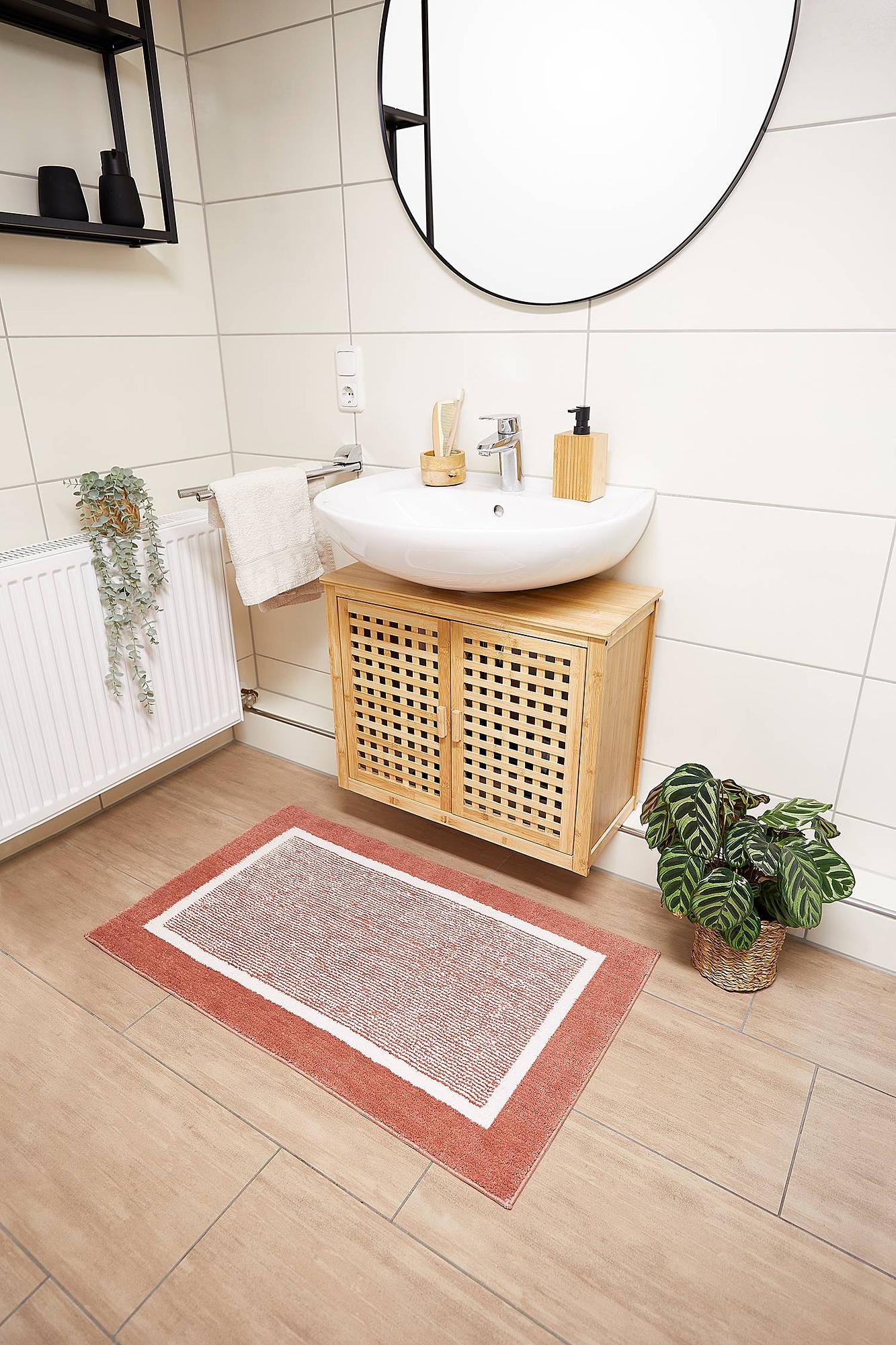 Maui Badematte Rot 50 x 80 cm 2