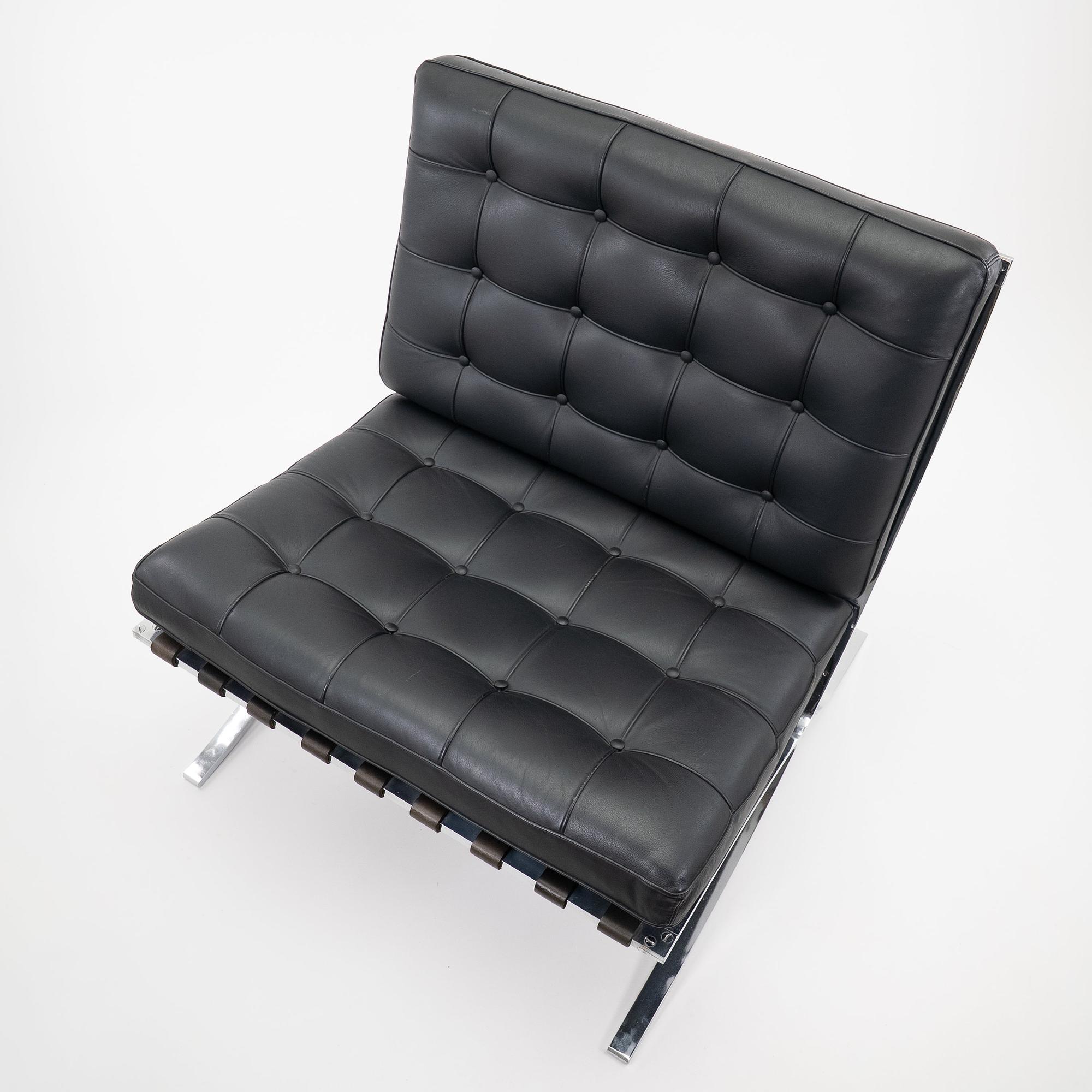 Barcelona Stuhl Schwarz von Stiegler 0