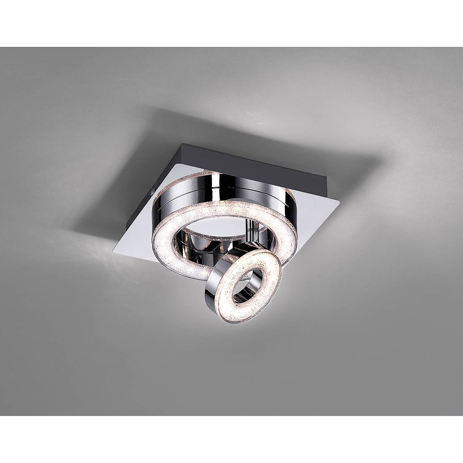 LED-Deckenleuchte Tim Metall / Kunststoff 1-flammig 2