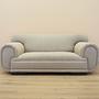 Sofa Zweisitzer Beige 1970er Jahre 1