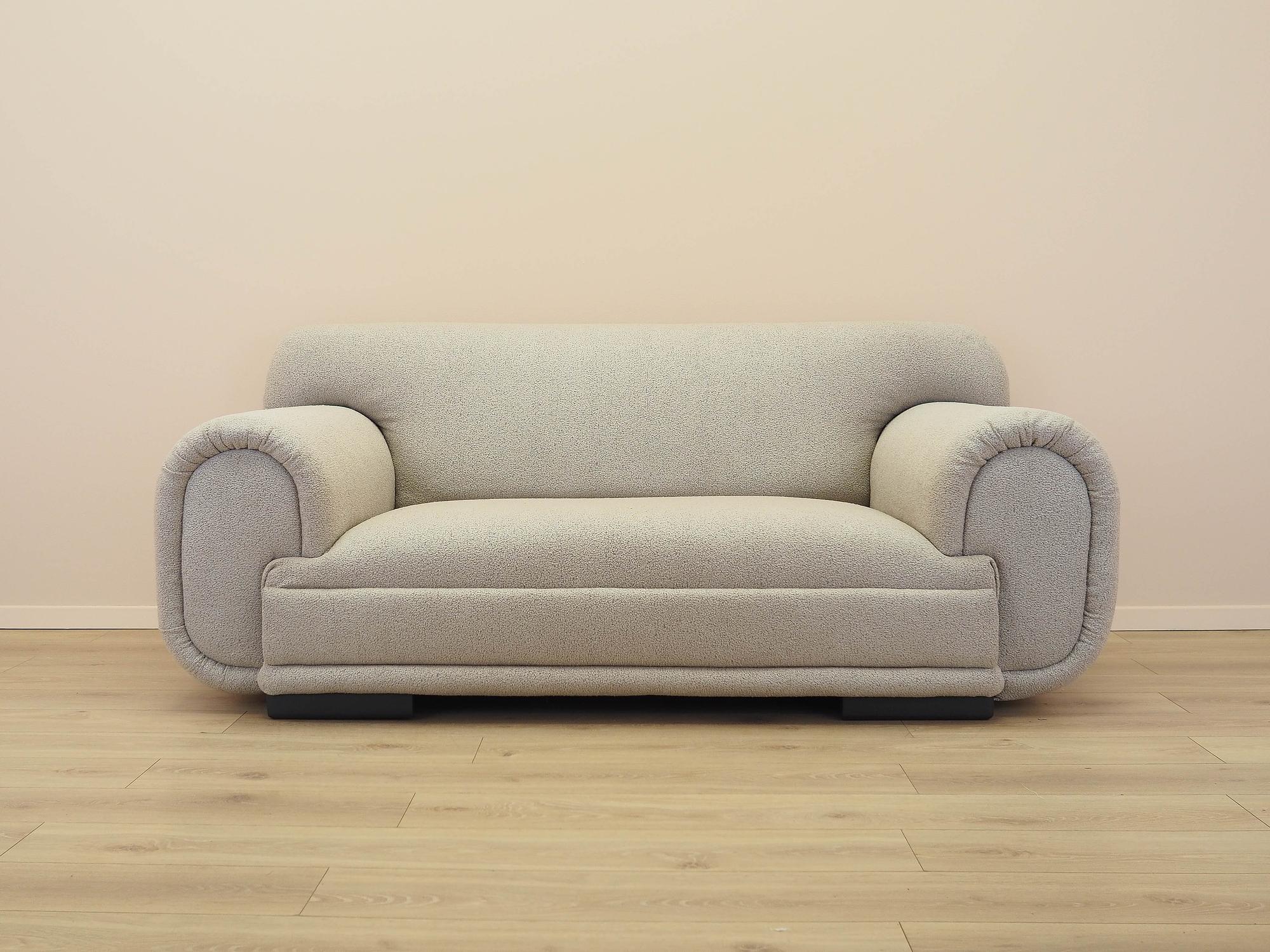 Sofa Zweisitzer Beige 1970er Jahre 1