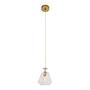 Grazioglass Pendelleuchte Aluminium Glas 1-flammig 3