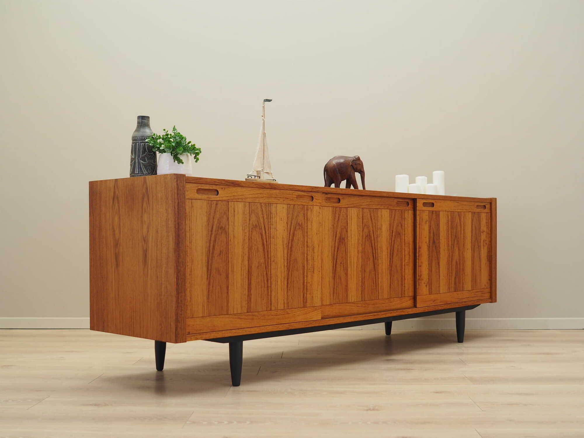 Sideboard Rosenholz Braun 1970er Jahre  5