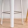 Bar stool ash white 3
